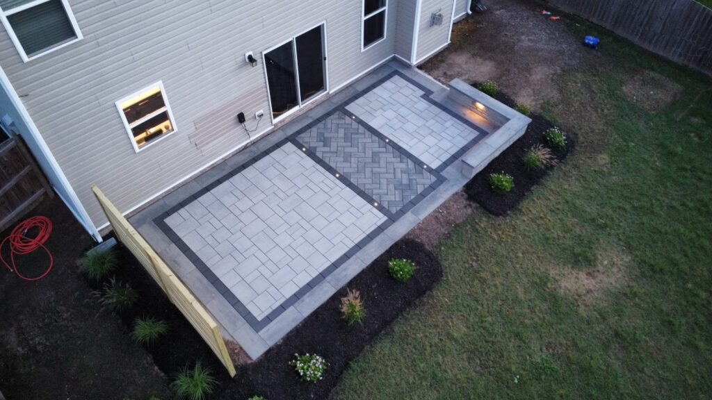 Modern Paver Patio