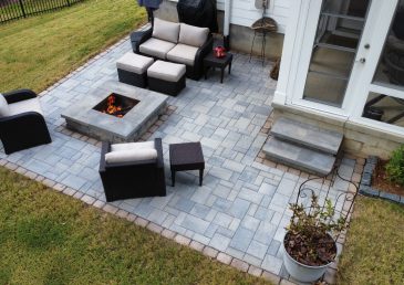 fire pit, outdoor furniture, paver patio cost, patios, patio ideas, patio furniture, bermuda grass, stone edging, porch, fire place